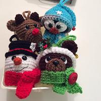 Christmas tree ornaments - Project by Lisa