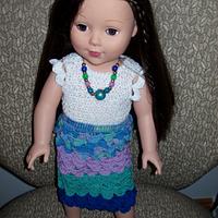 Scalloped Dressy Dress - Project by Barb 