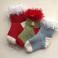 Mini Christmas Stocking  - Project by Littlefolds 