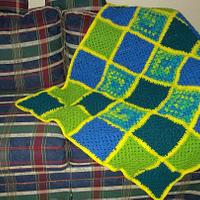 Patchwork lapghan - Project by Nicole