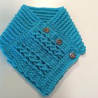 Ribbed cable scarf - Project by Lisa