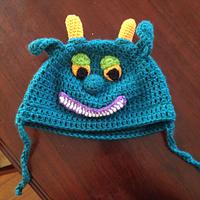 Monster hat - Project by Lisa Crispin