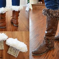 Fur-Top Boot Cuffs - Project by Chelsea