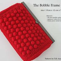 The Bobble frame purse  - Project by Teh Asa 