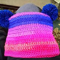 Double Pom Pom Hat