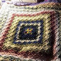 Bavarian afghan - Project by Kristi