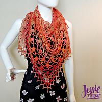 Fall Sparkles Shawl