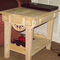another pallet side table