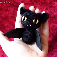 Bat Amigurumi - La Calabaza de Jack - Project by La Calabaza de Jack