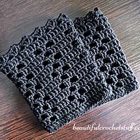Crochet Boot Cuffs Pattern - Project by janegreen