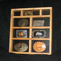 Belt Buckle Display - Project by Railway Junk Creations