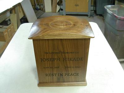 Urn for a Friend's Friend - Project by Jim Jakosh