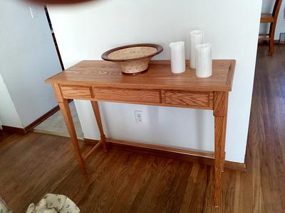 Latest project hall table for my wife - Project by calabrese55