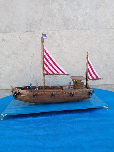 American fishing boat - Project by siavash_abdoli_wood