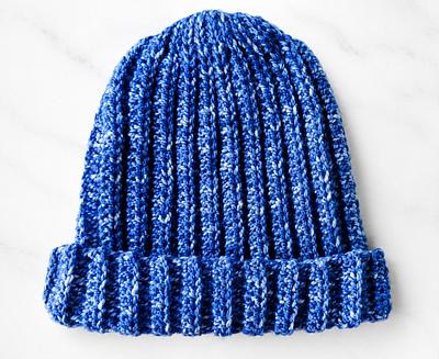 The Everyday Crochet Ribbed Beanie - Project by rajiscrafthobby