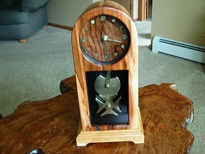 Madrone Geneva Movement Clock - Project by Jim Jakosh
