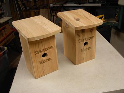 Bird Houses - Project by Jim Jakosh