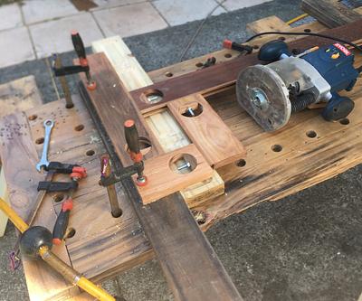 Adjustable Router frame/Jig - Project by RobsCastle