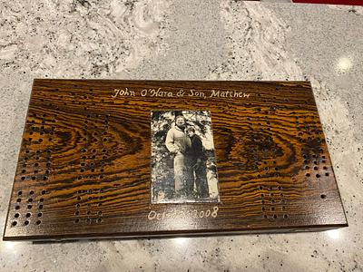 Tribute Cribbage Boards - Project by Alan Sateriale