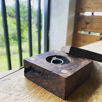 Engagement Ring Box - Project by Psalm139Woodworks
