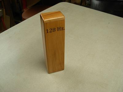 Tuning Fork Storage Tube - Project by Jim Jakosh