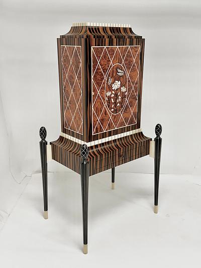 Art Deco Style Jewelry Cabinet  - Project by Dennis Zongker 