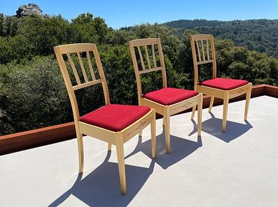 Six Chairs in Alaskan Yellow Cedar - Project by Mike_190930