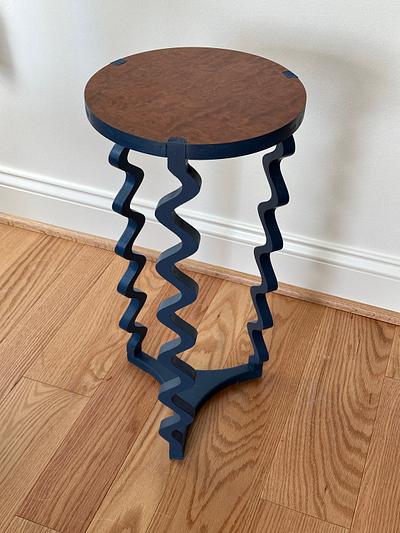 Small Accent Table, Version 3 - Project by Roger Gaborski