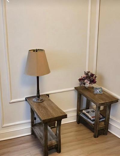 End Tables made from reclaimed lumber - Project by weekendwarrior