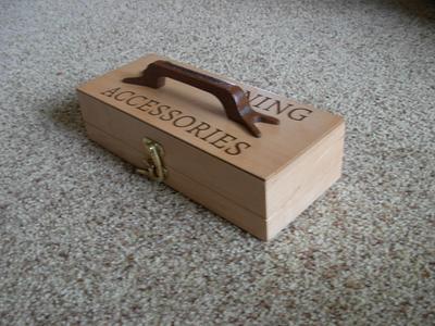 Pen Turning Accessories  Box - Project by Jim Jakosh