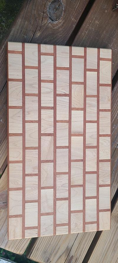 Brick Work Cutting Board  - Project by PDillon