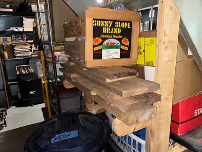 Indoor lumber rack - Project by hairy