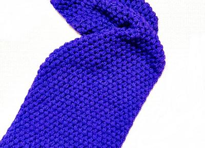 Easy Crochet Scarf with Puff Stitch - Project by rajiscrafthobby