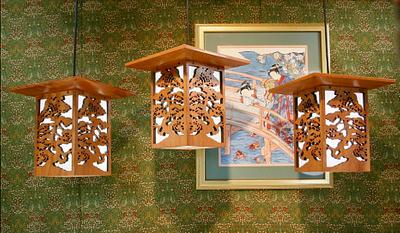 How to make Japanese style ceiling pendants  - Project by James McIntyre