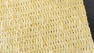 How To Crochet a Quick Blanket With Half Treble Crochet - Project by rajiscrafthobby