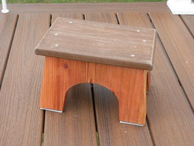 Outdoor Stool - Project by Jim Jakosh