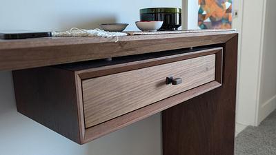 Mid-Century Modern Console Table - Project by Brian Benham