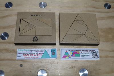 Sphinx Puzzle. - Project by LIttleBlackDuck