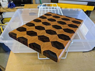 My first end grain cutting board - Project by TJ512