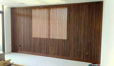 Slatwall Wall Covering - Project by Bentlyj