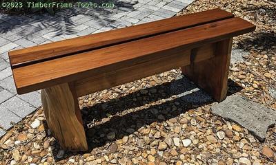 Cedar outdoor sawbench - Project by swirt