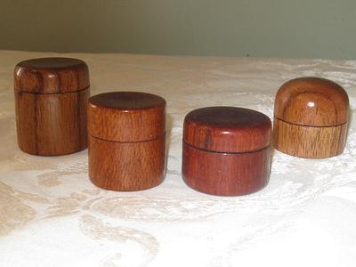 SMALL LIDDED BOXES - Project by CLIFF OLSEN