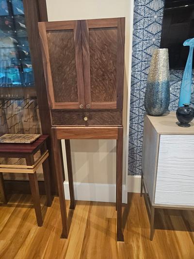 My version of Krenov cabinet on stand - Project by Petey