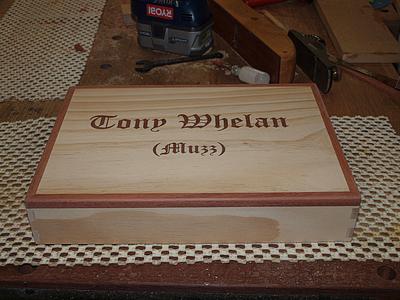 Box for Muzz (with Inlay). - Project by LIttleBlackDuck