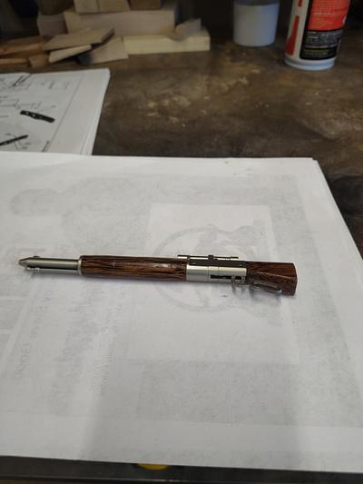 First lever action pen - Project by GR8HUNTER