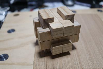 12 Piece BURR Puzzle #1. - Project by LIttleBlackDuck