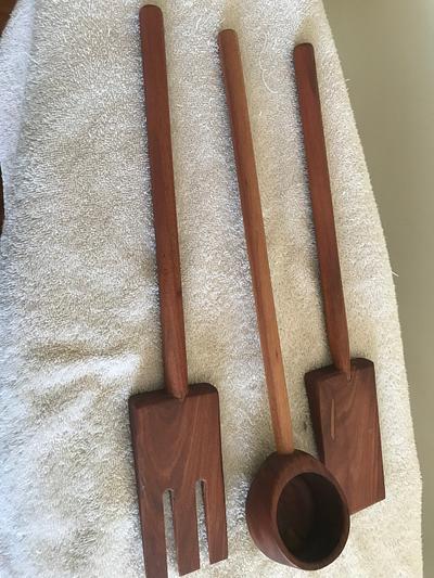 Wooden Kitchen Utensils - Project by RobsCastle