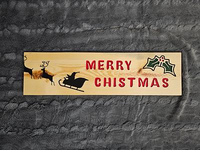 Christmas signage  - Project by Jeff Vandenberg