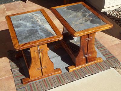 Mesquite End Tables w/ G&G details - Project by TucsonTim