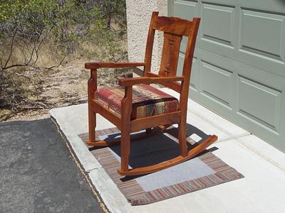 Mesquite Rocking Chair - Project by TucsonTim